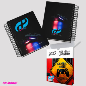 Agenda Diária Gamer 2023, 382 pág, GamPro